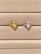 Anello Cuore sacro