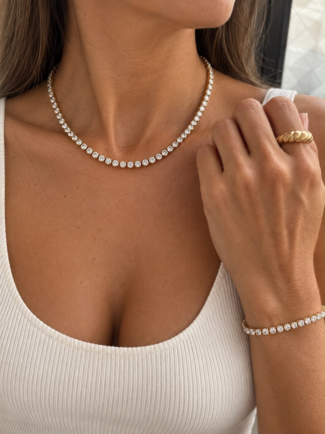 Bracciale tennis “Zirconia”