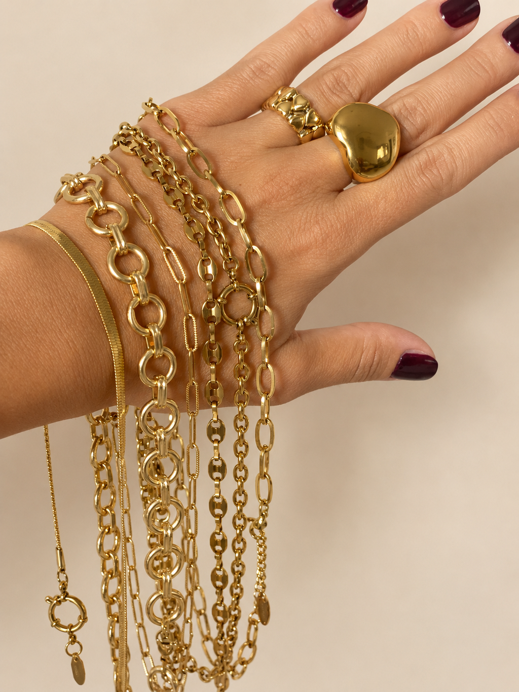 Collana moschettone