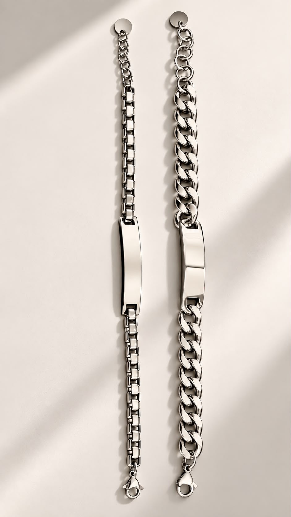 Bracciale uomo con incisione