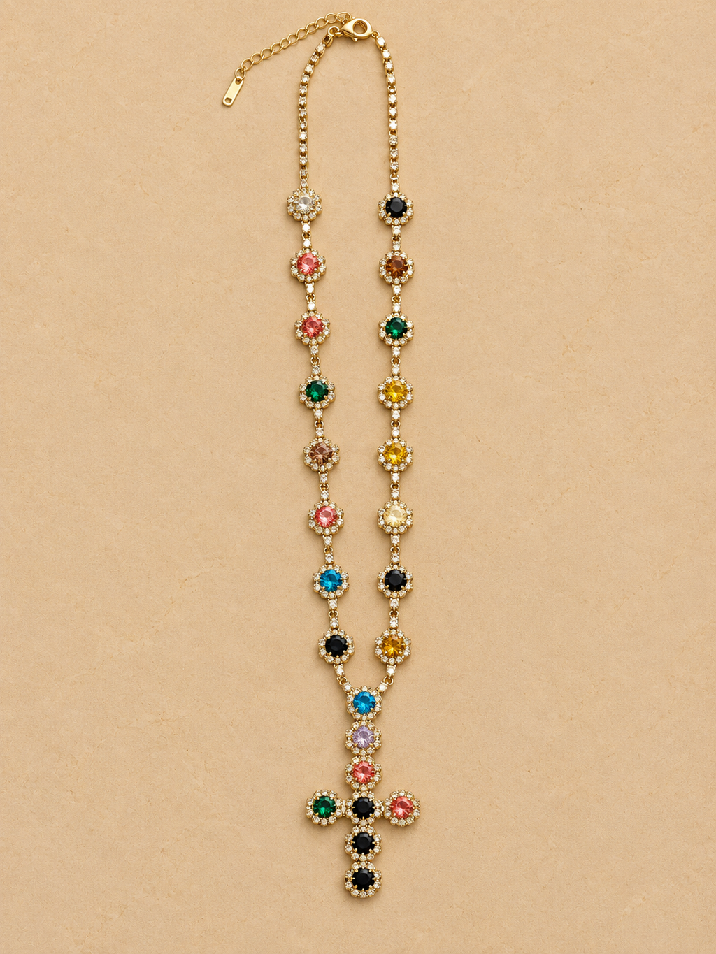 Collana Croce Diamond