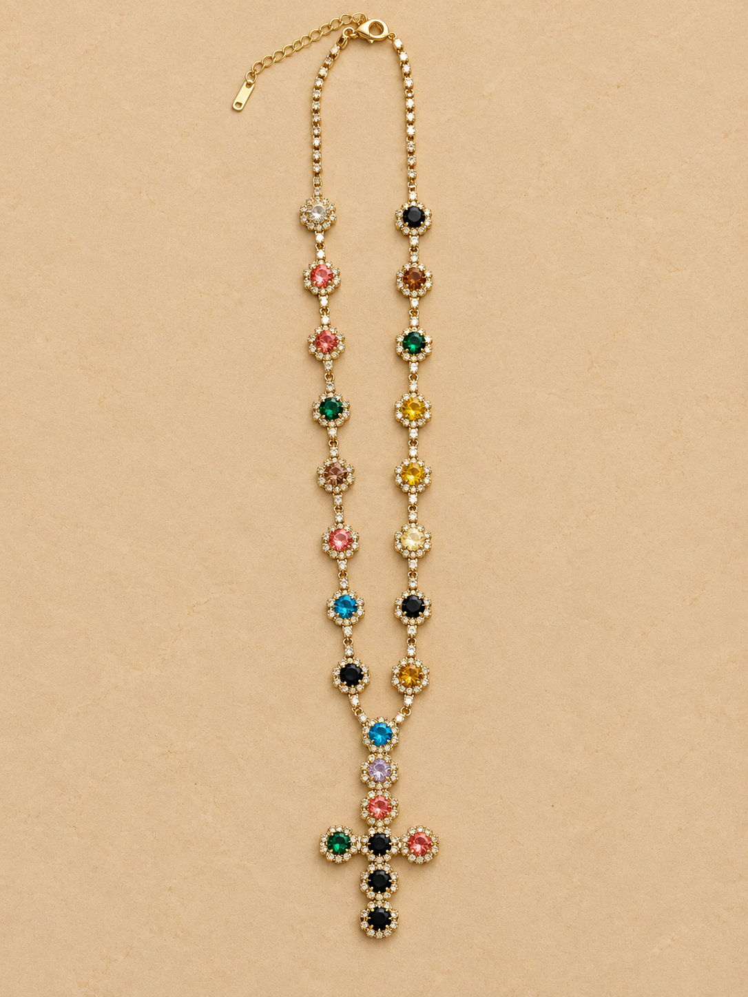 Collana Croce Diamond