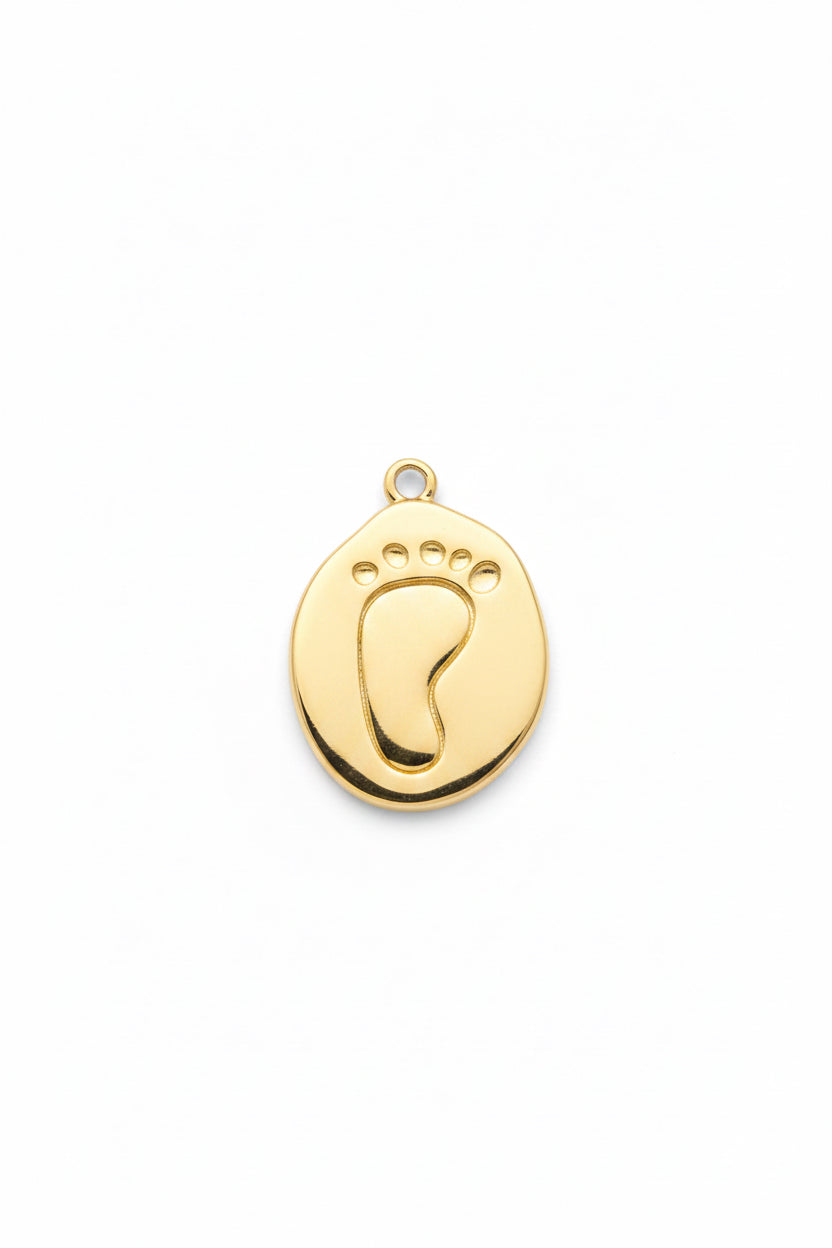 Mini charm “Baby print “