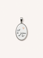 Charms Scritte-variante argento