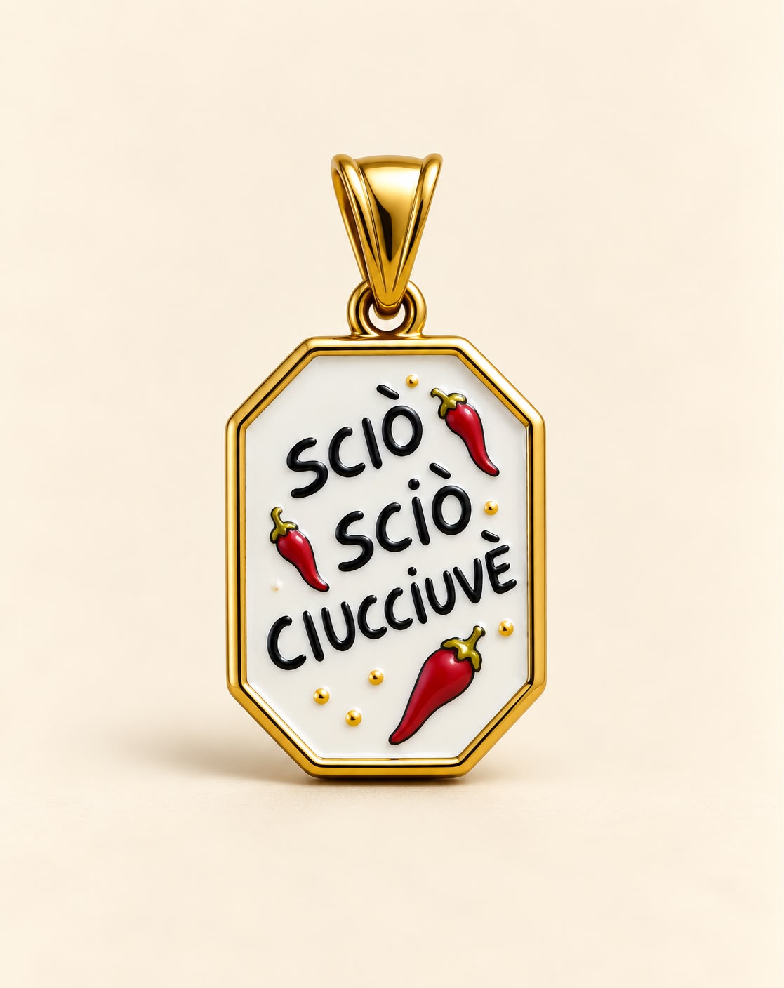 Charm "Scritte"