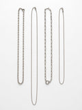 Catenina color argento