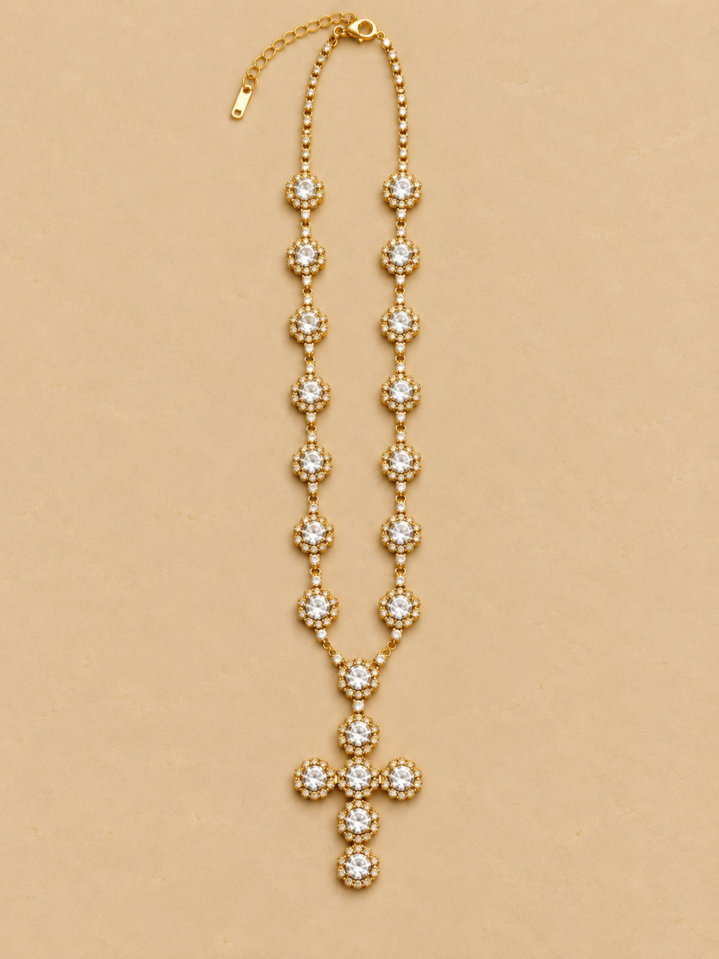 Collana Croce Diamond