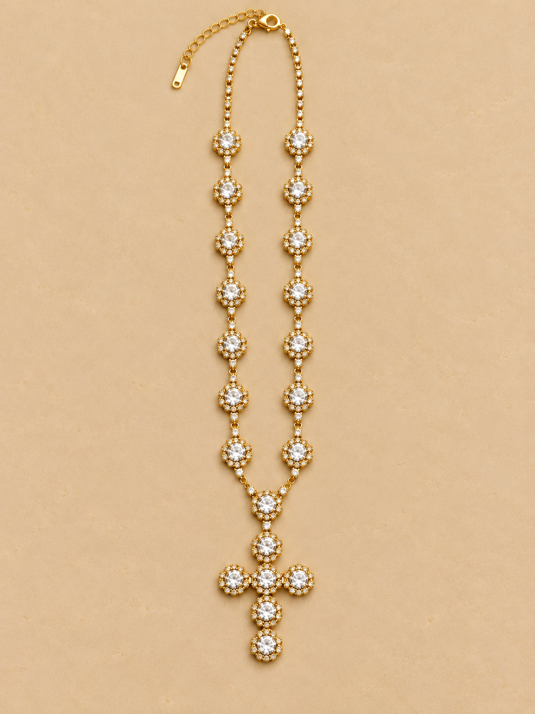 Collana Croce Diamond