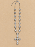 Collana Croce Diamond