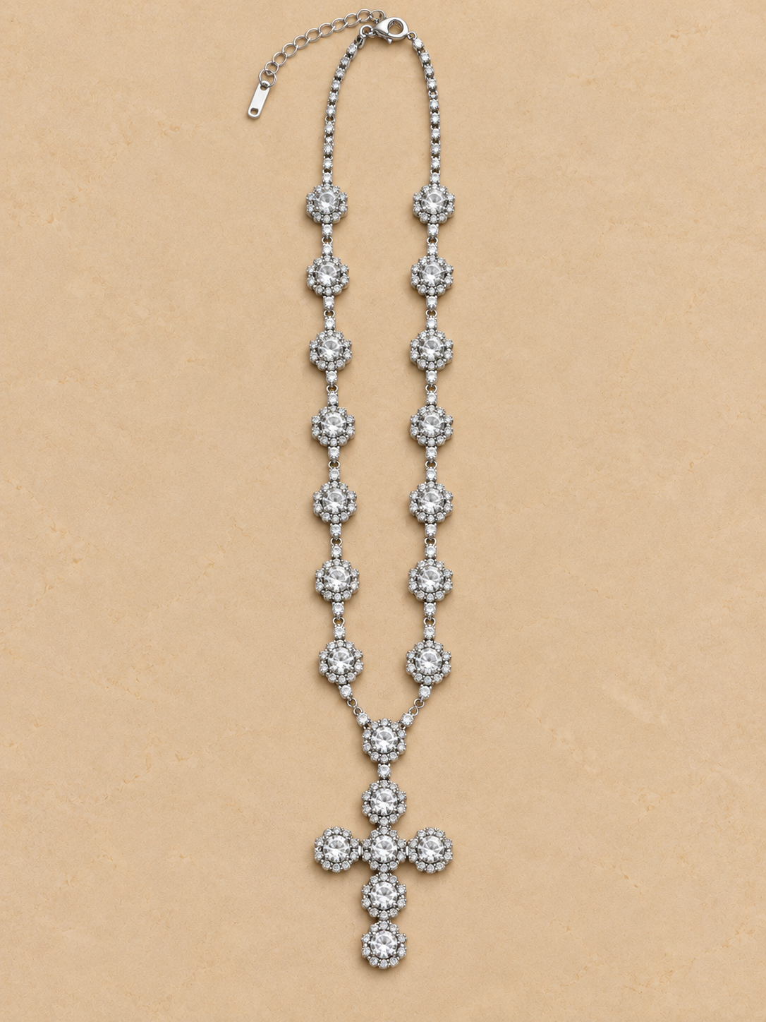 Collana Croce Diamond