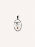 Charms Scritte-variante argento