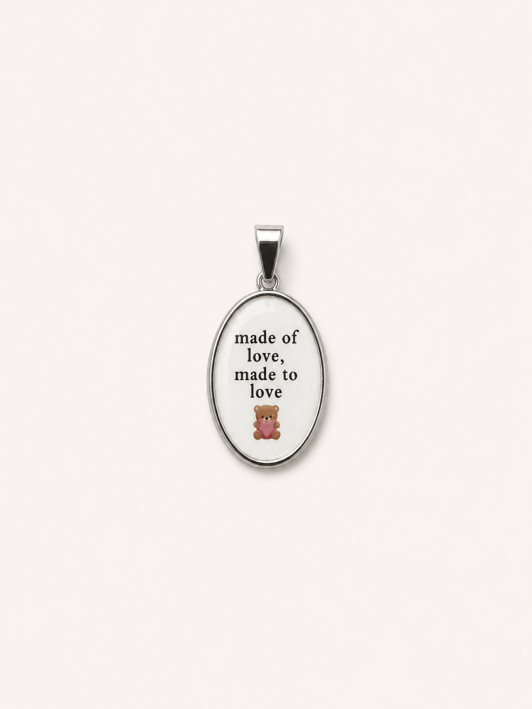 Charms Scritte-variante argento