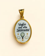 Charm "Scritte"