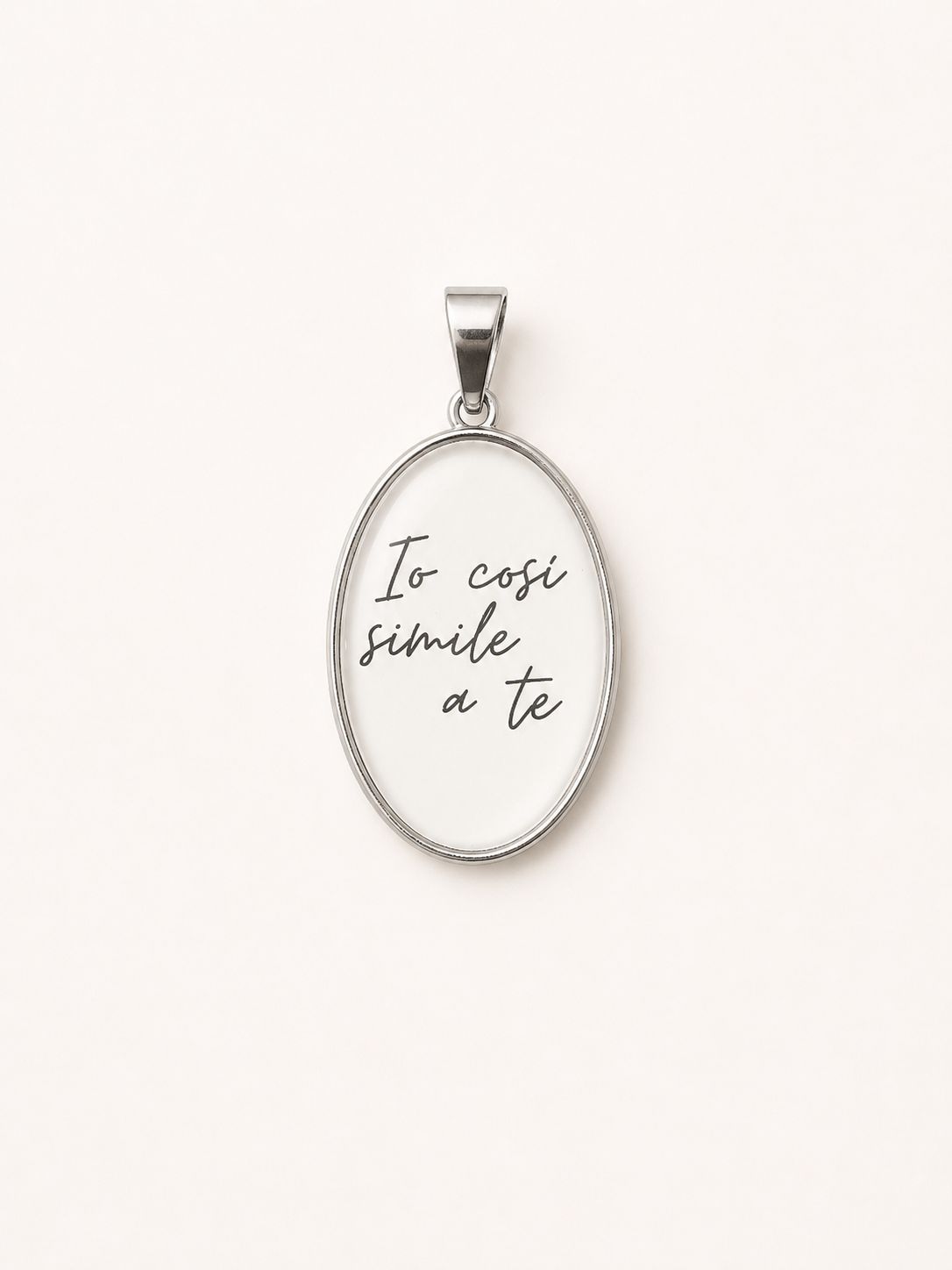 Charms Scritte-variante argento