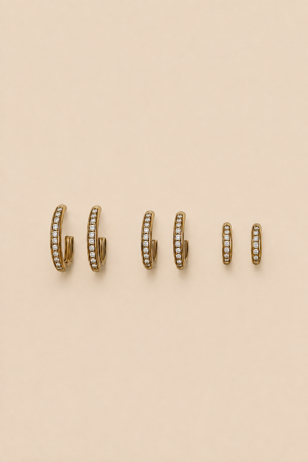 Orecchini “Gold Trio”
