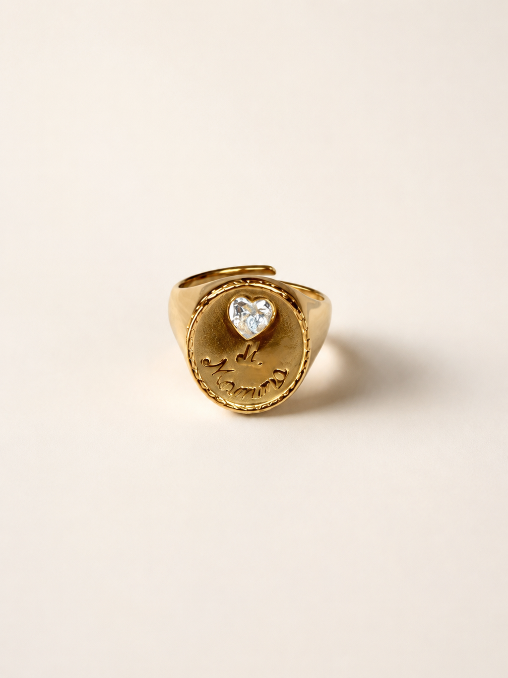 Anello Cuore di Mamma